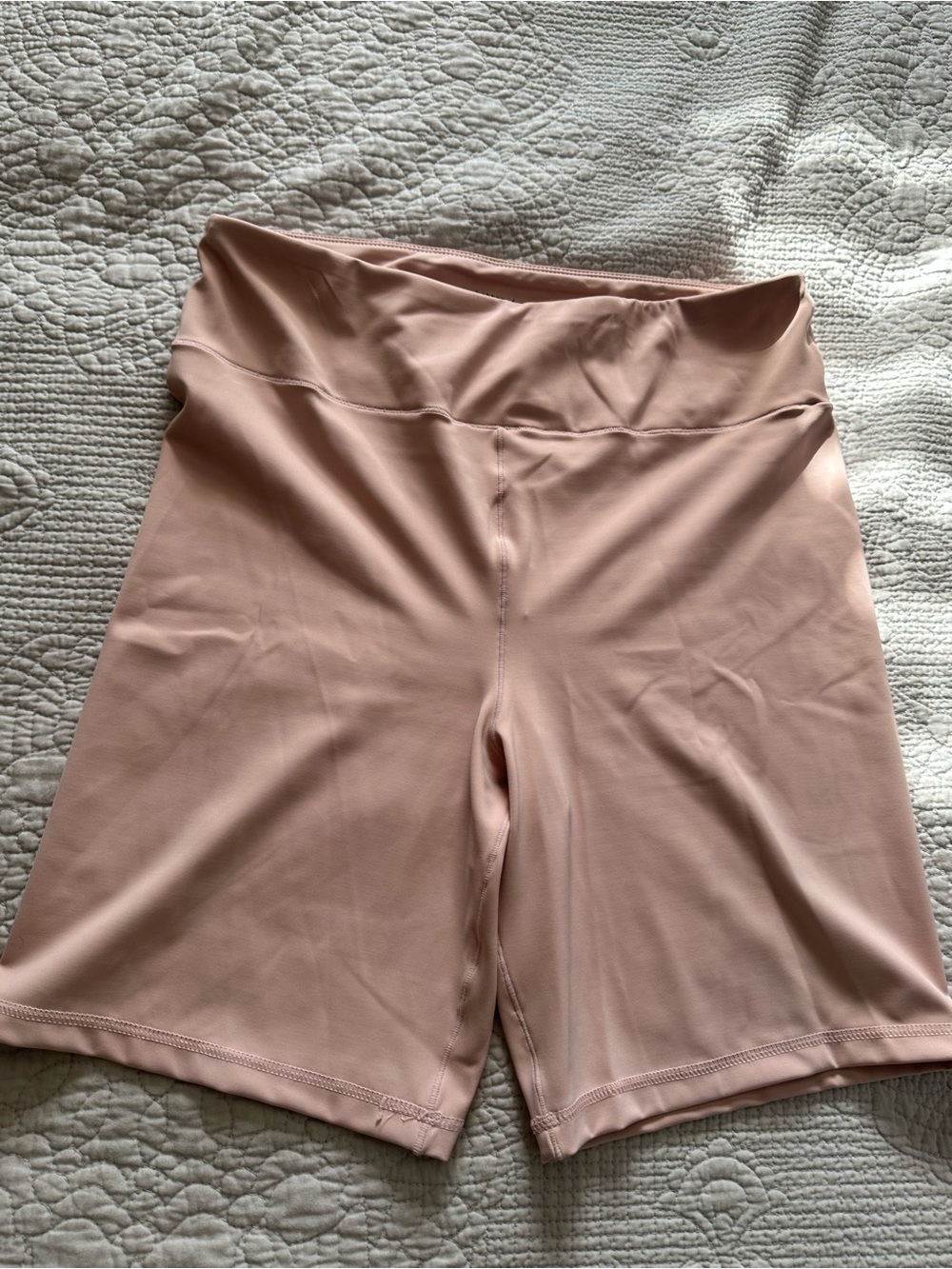 Women’s High-Waist Bike Shorts - Dusty Rose
